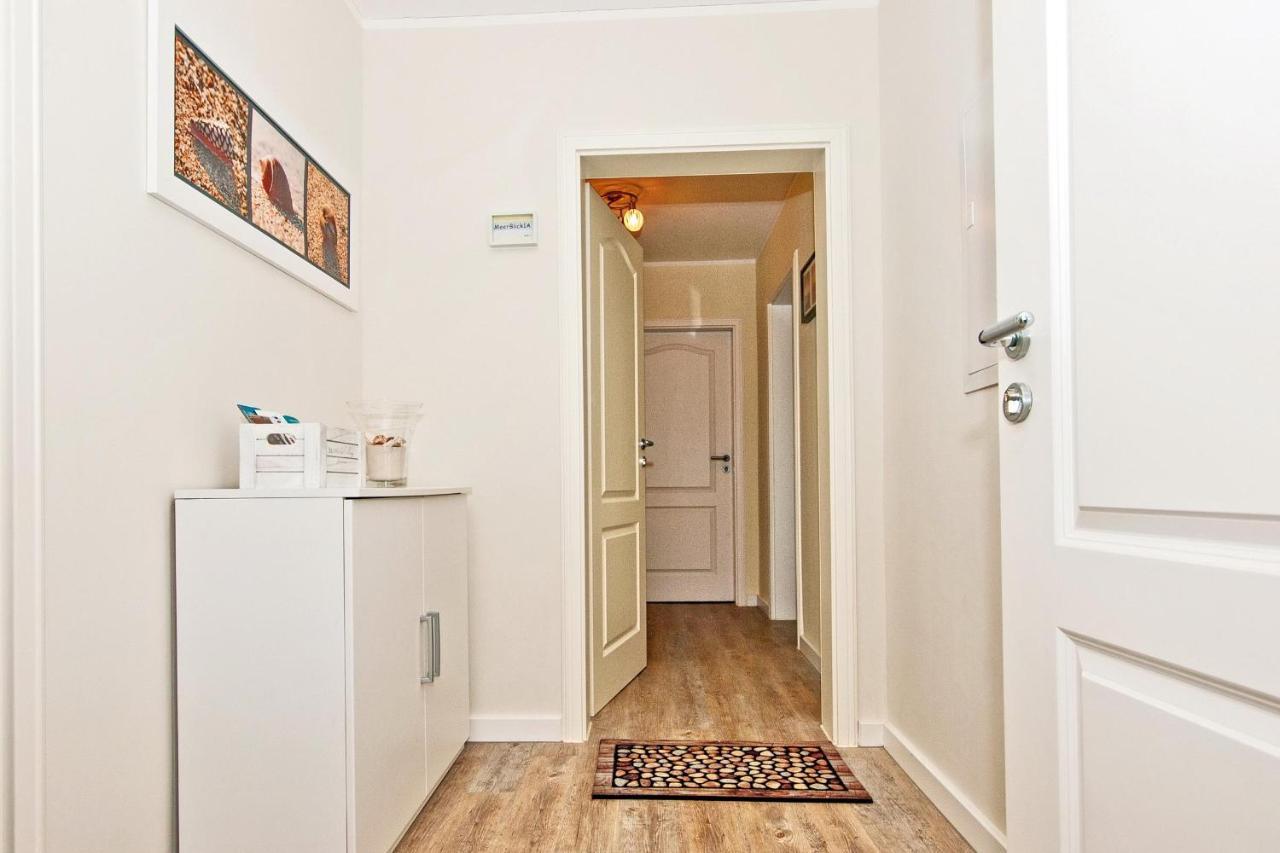 Feriendomizil Strandblick Feriendomizil Strandblick Appartement 2 Meersonne هافكروغ المظهر الخارجي الصورة